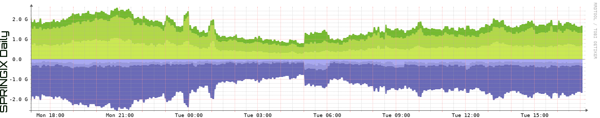 SPRINGIX Daily Utilization