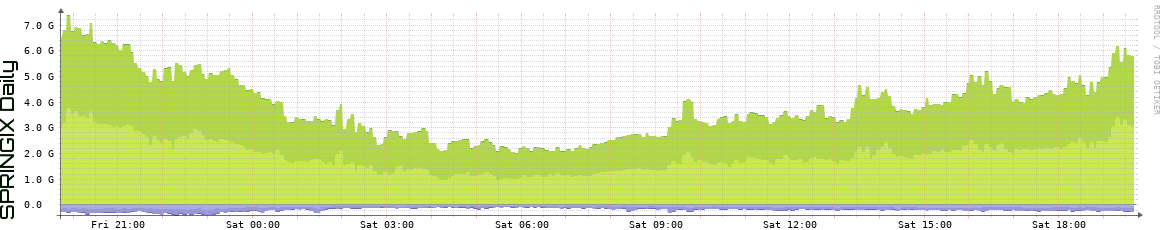 SPRINGIX Daily Utilization