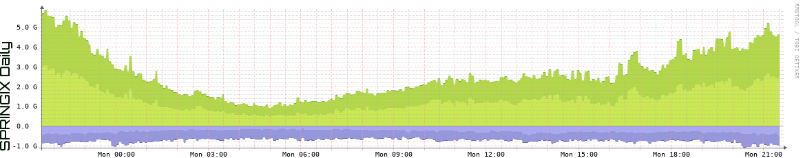 SPRINGIX Daily Utilization