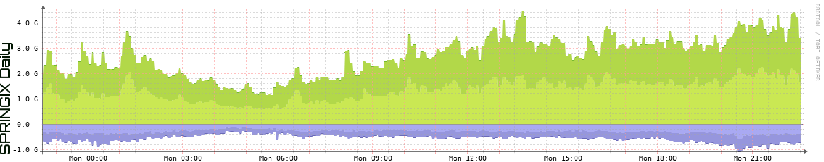 SPRINGIX Daily Utilization