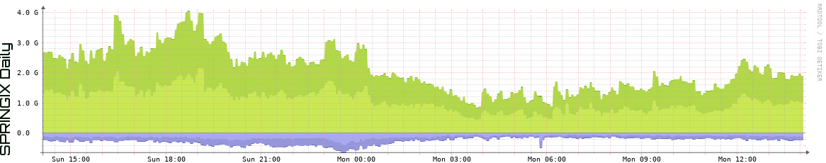 SPRINGIX Daily Utilization