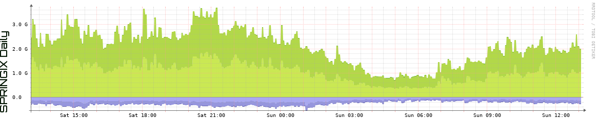 SPRINGIX Daily Utilization
