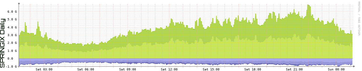 SPRINGIX Daily Utilization