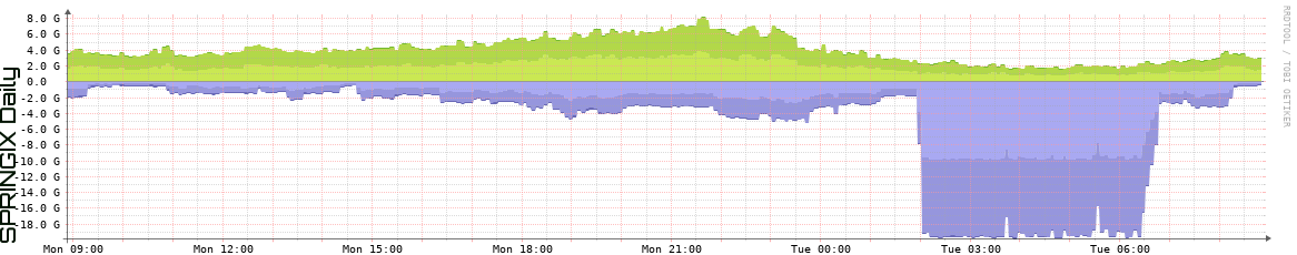 SPRINGIX Daily Utilization