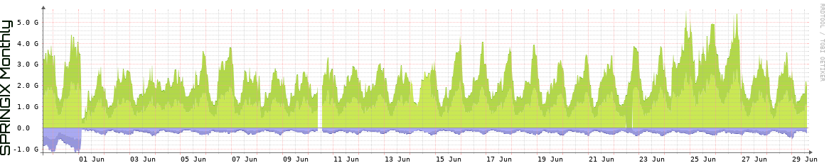 SPRINGIX Monthly Utilization