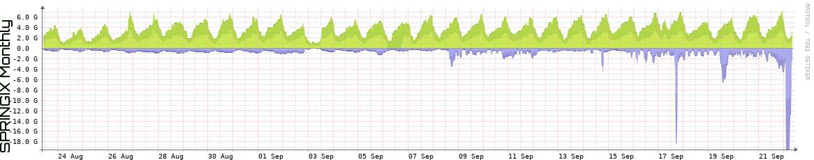 SPRINGIX Monthly Utilization