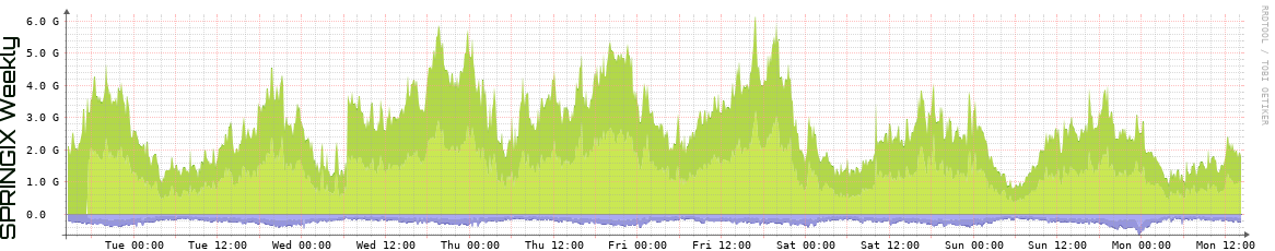 SPRINGIX Weekly Utilization
